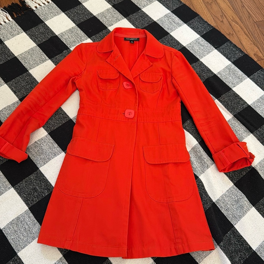 Tara Jarmon orange jacket